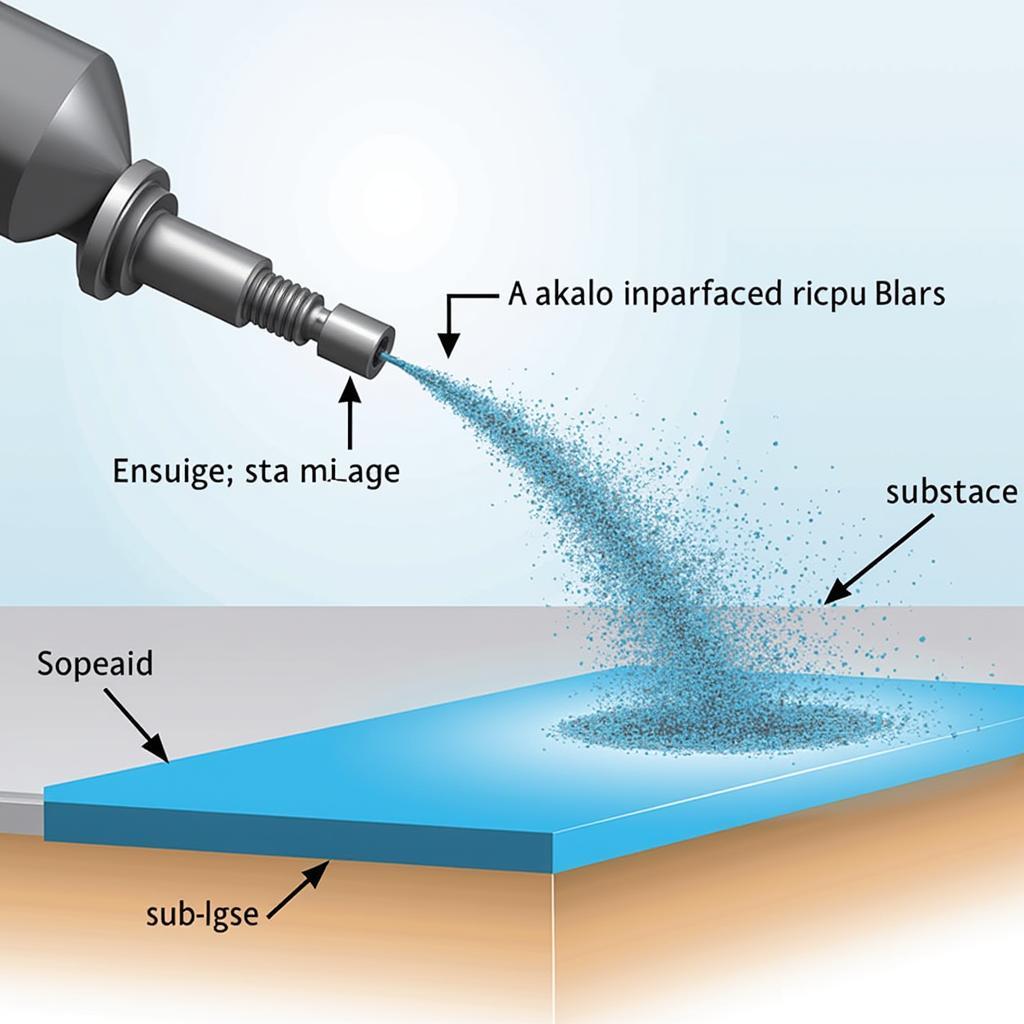 Cold Spray Process Illustration