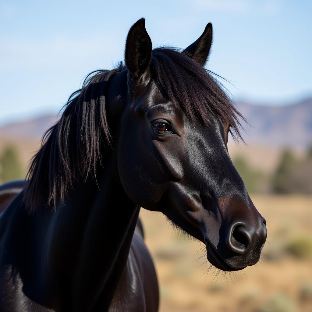 Colorado Ranger Horse Portrait