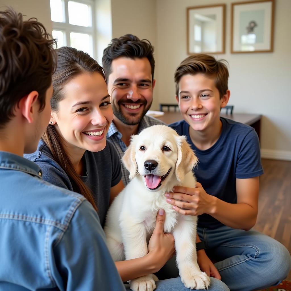 Meeting a Sheepadoodle breeder in Colorado