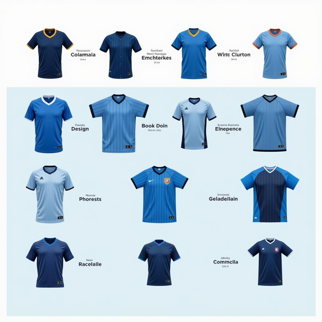 Evolution of Columbia Blue Jerseys Through the Years