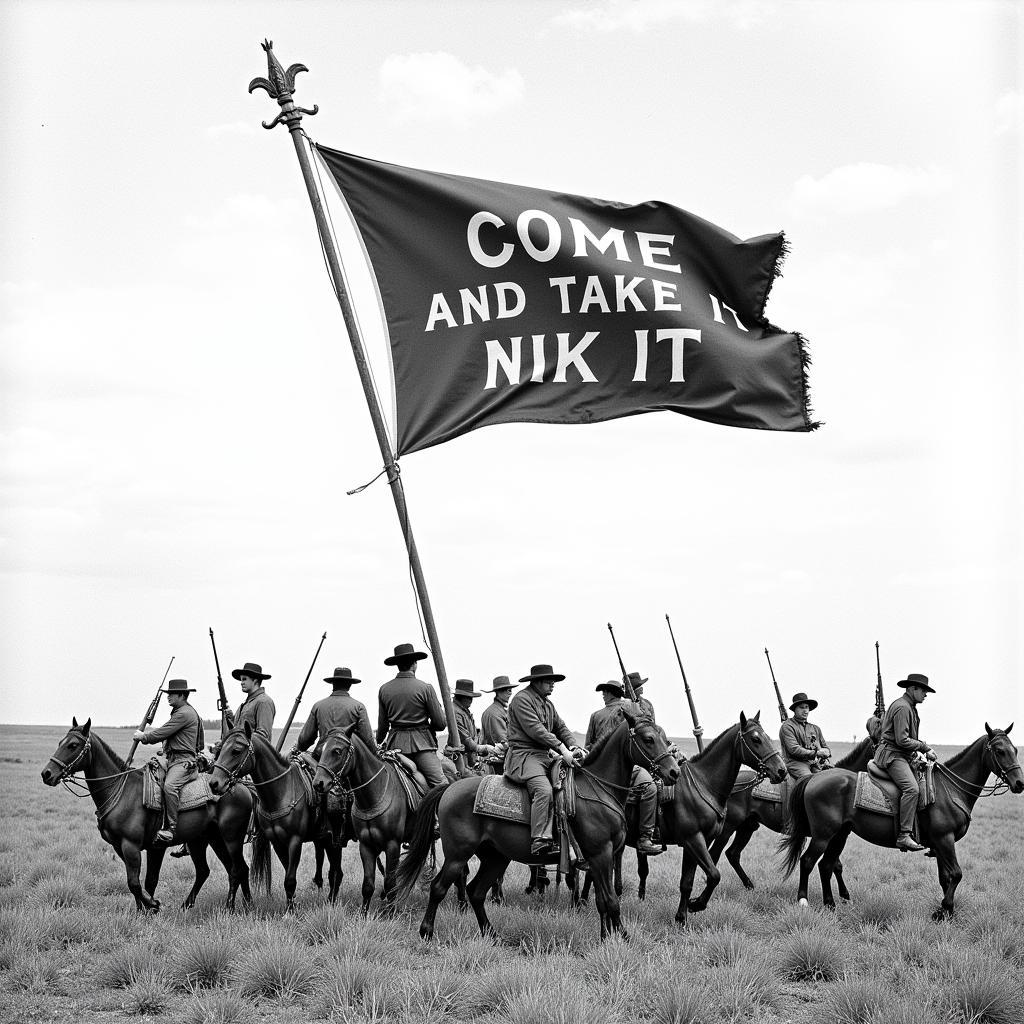 Come and Take It Cap Historical Image