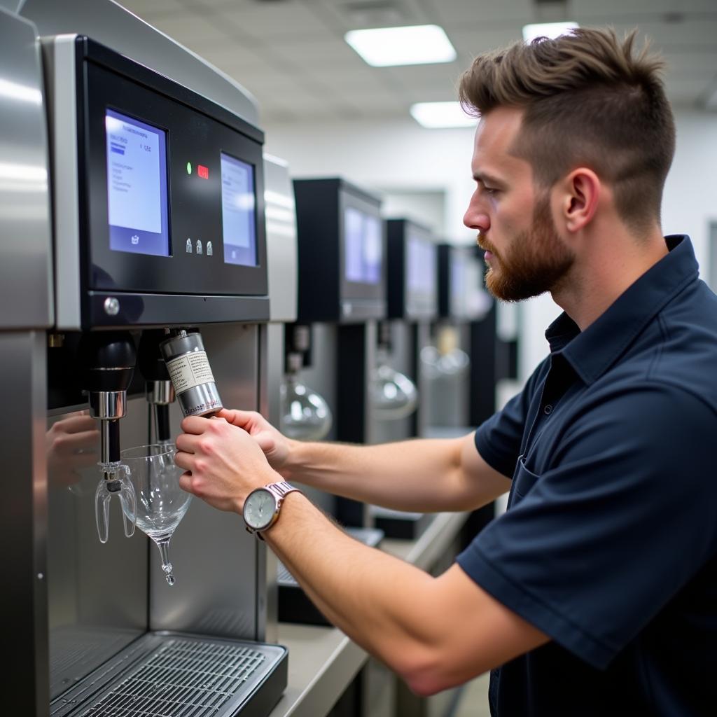 Maintaining a Commercial Glass Tumbler Machine