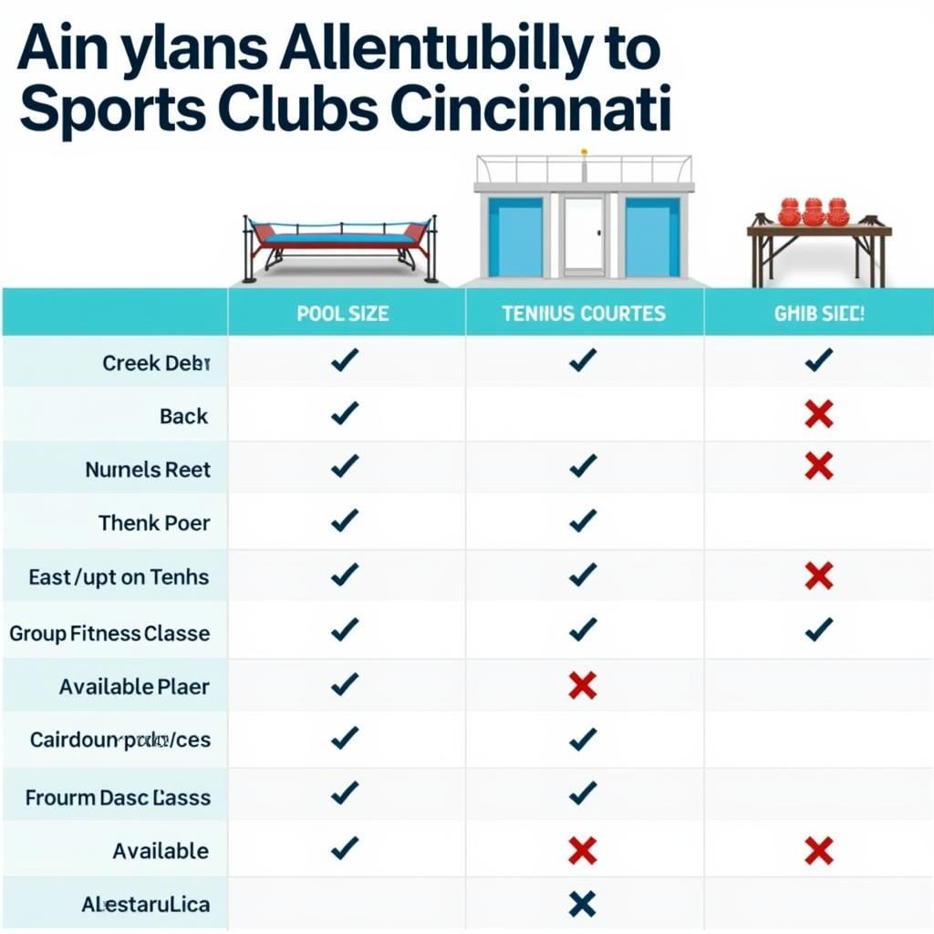 Comparing Cincinnati Sports Club Amenities