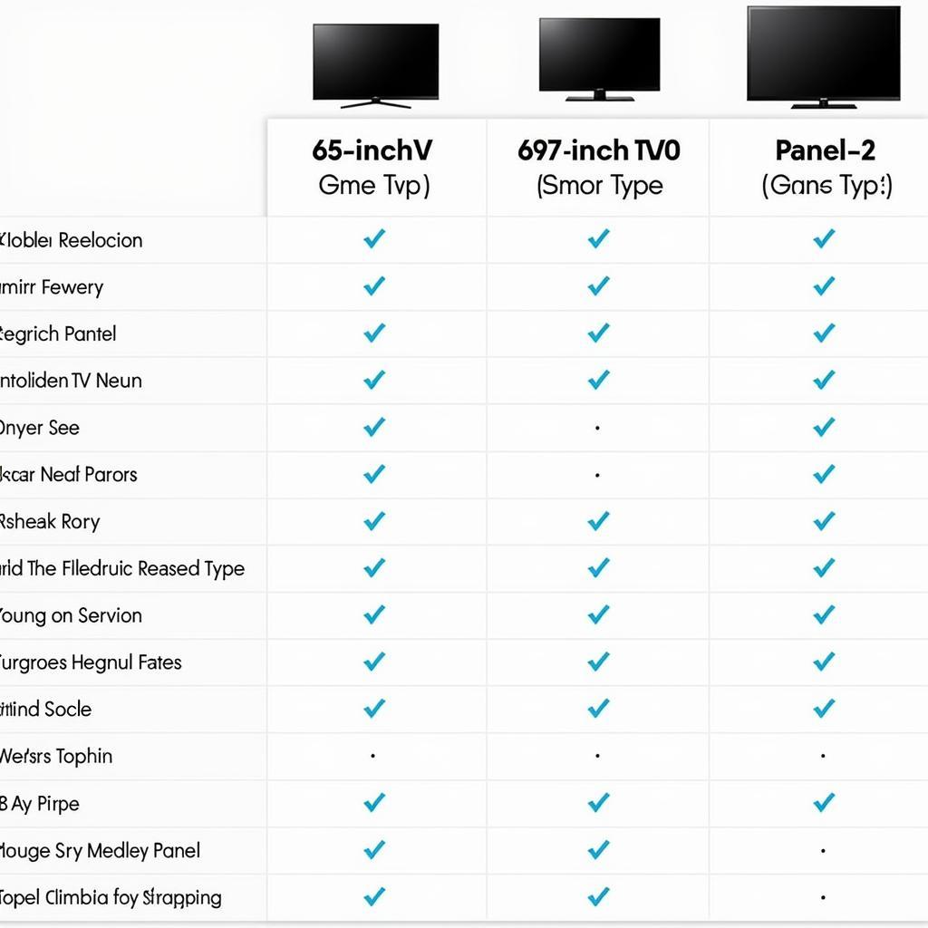 Comparing Key TV Features for Rentals