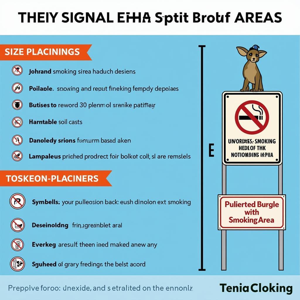 Compliant Smoking Area Signage Regulations