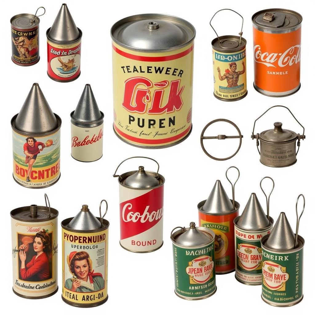 Variety of Cone Top Cans for Sale