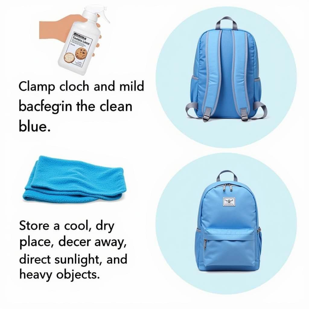 Cleaning and Storing Your Cookies Backpack Blue