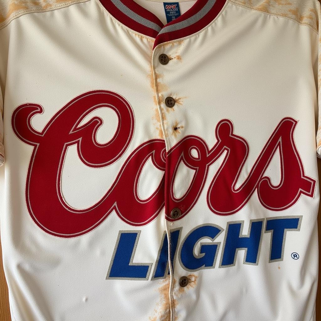 Vintage Coors Light Baseball Jersey