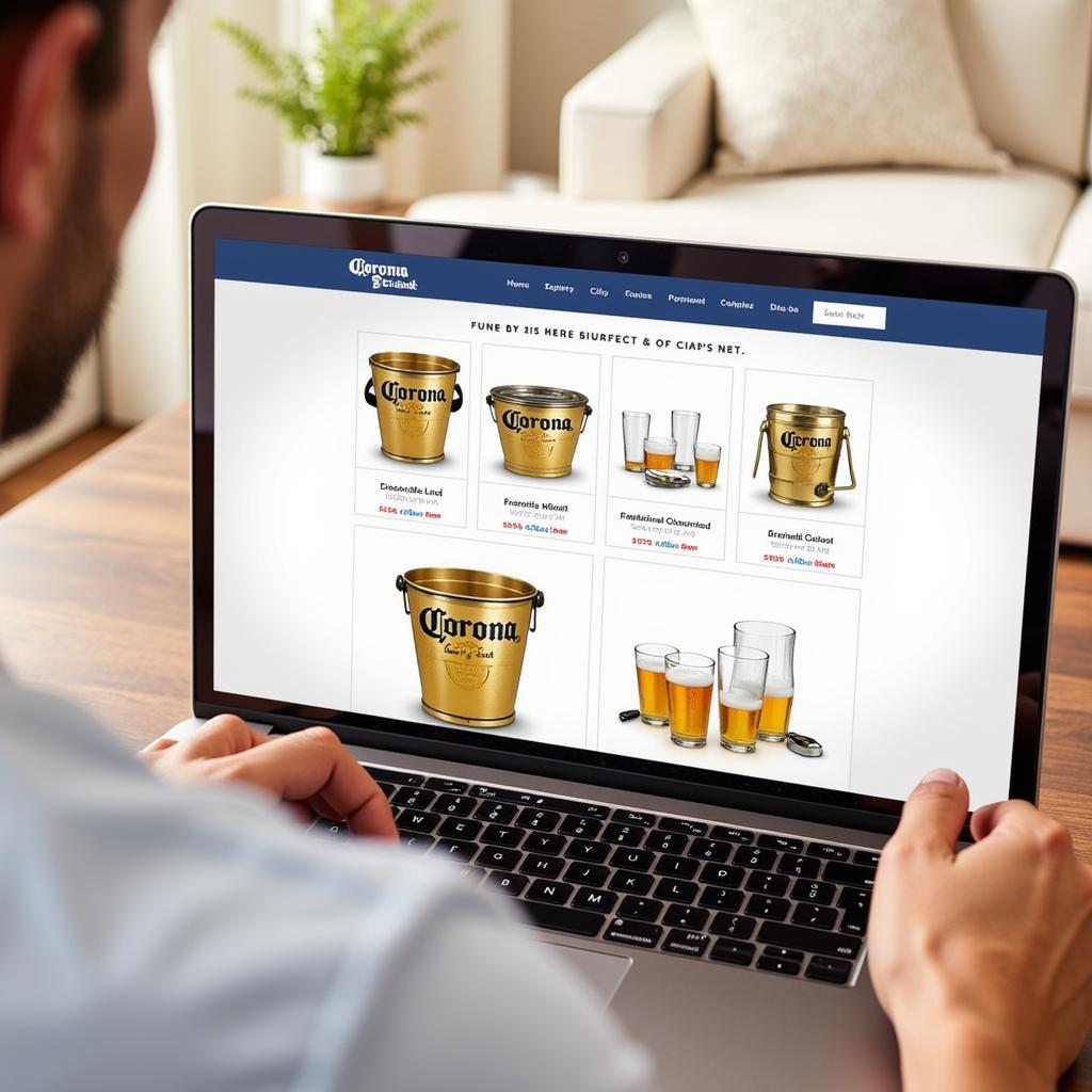 Searching for a Corona Beer Bucket Gift Set Online