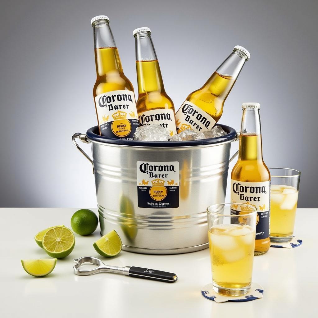 Corona Bucket Gift Set Contents