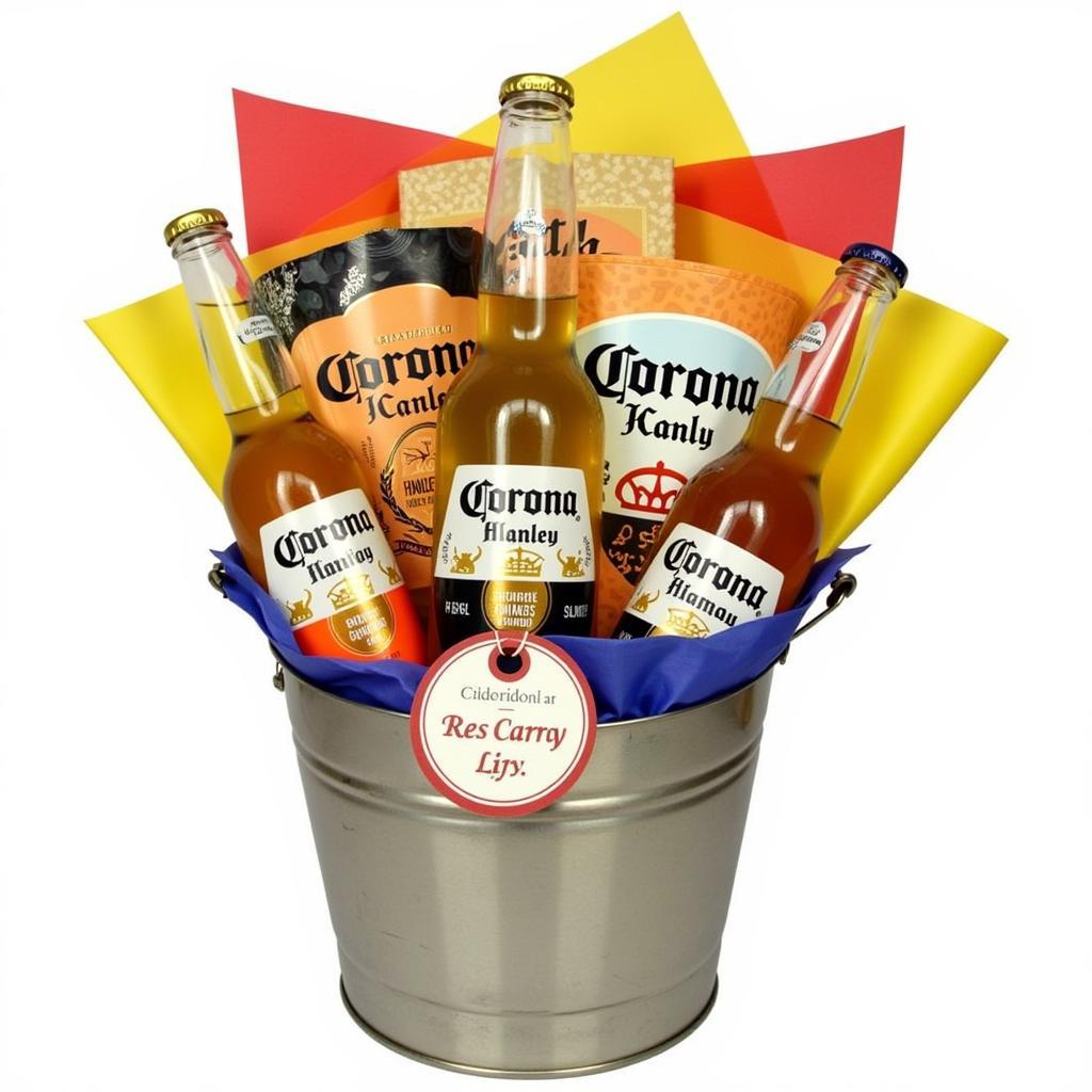 Corona Bucket Gift Set Presentation Ideas