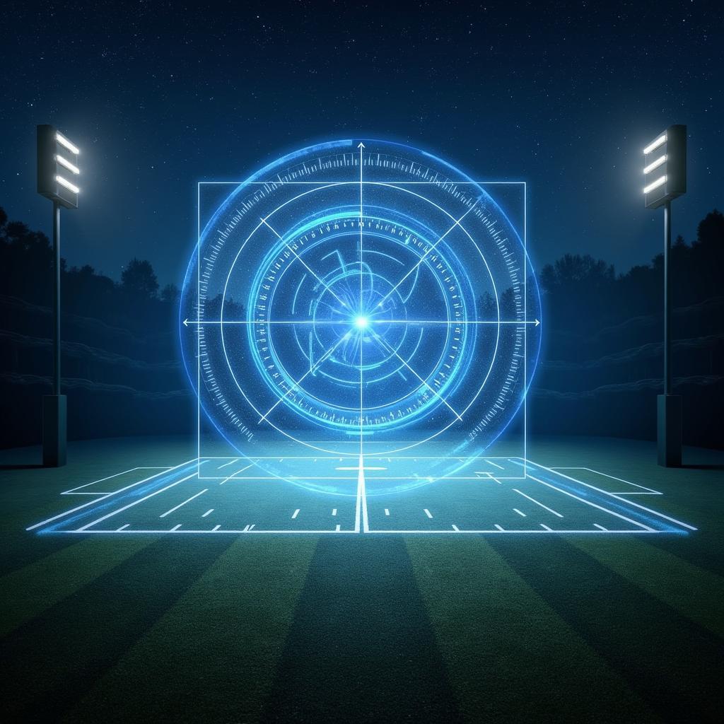 Cosmic Blueprint on Football Field