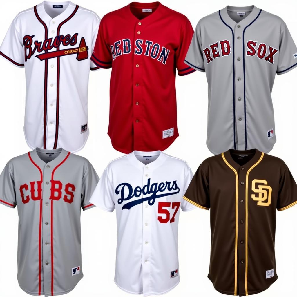 Different types of Craig Kimbrel jerseys