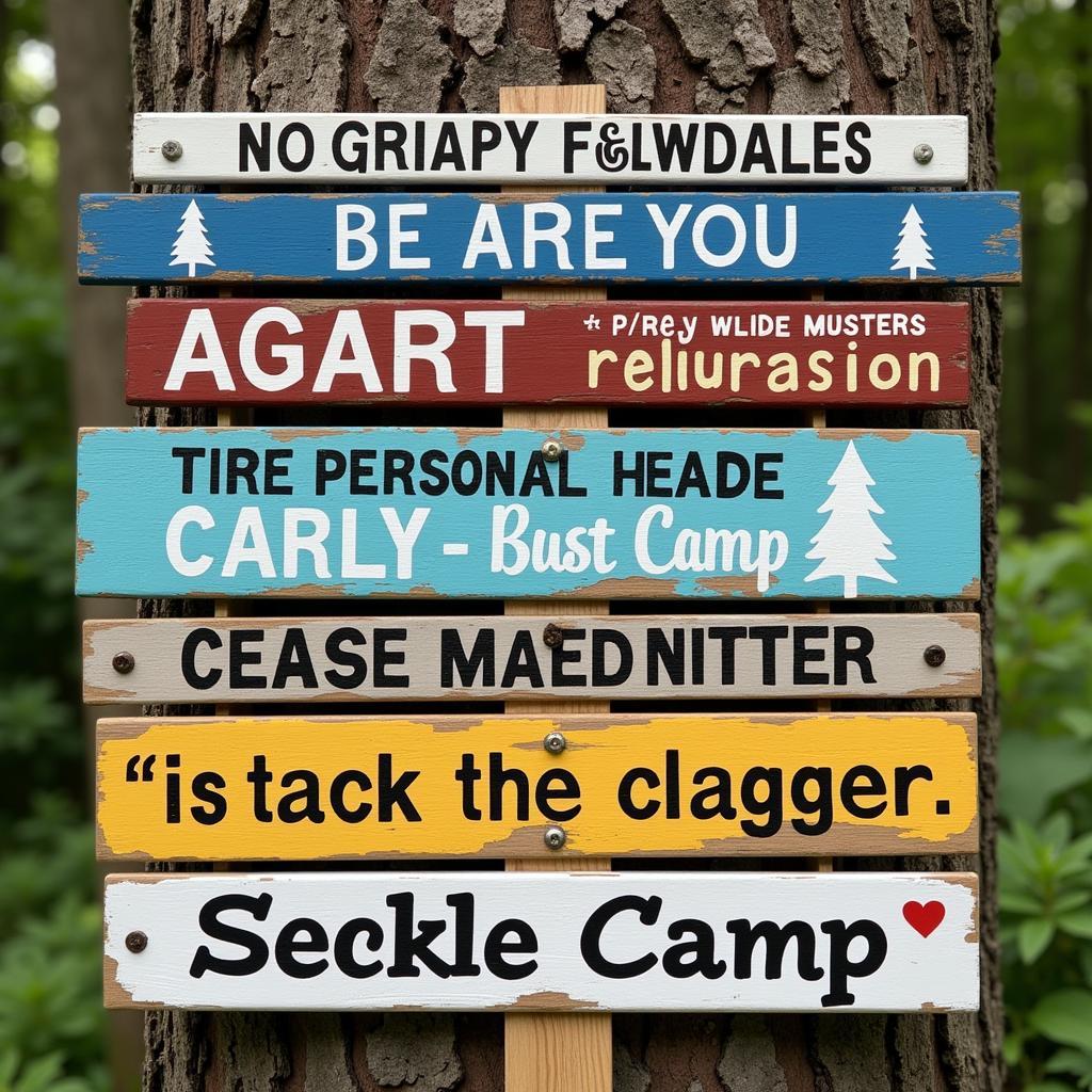 Elevate Your Game with a Personalized Camp Sign