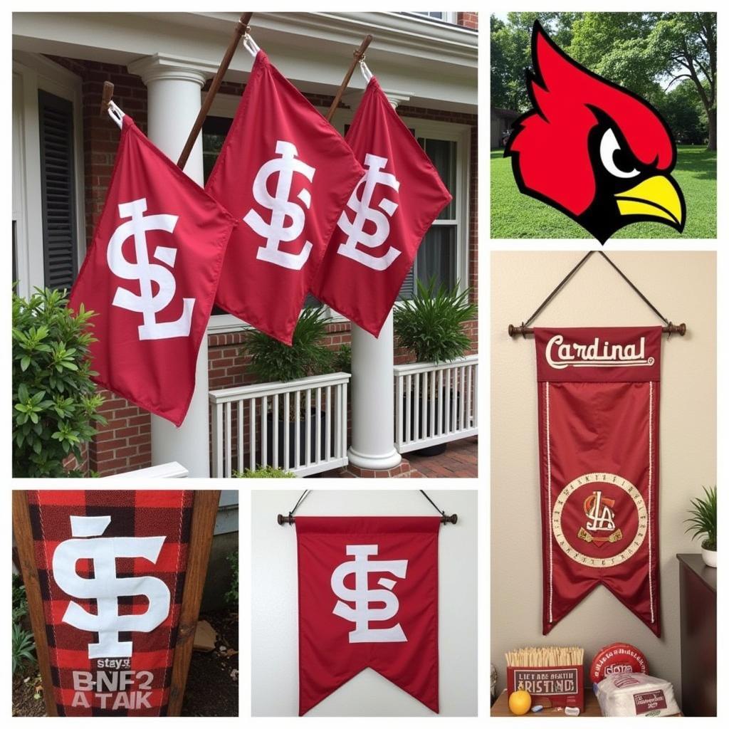 Creative Ways to Display Cardinal House Flags