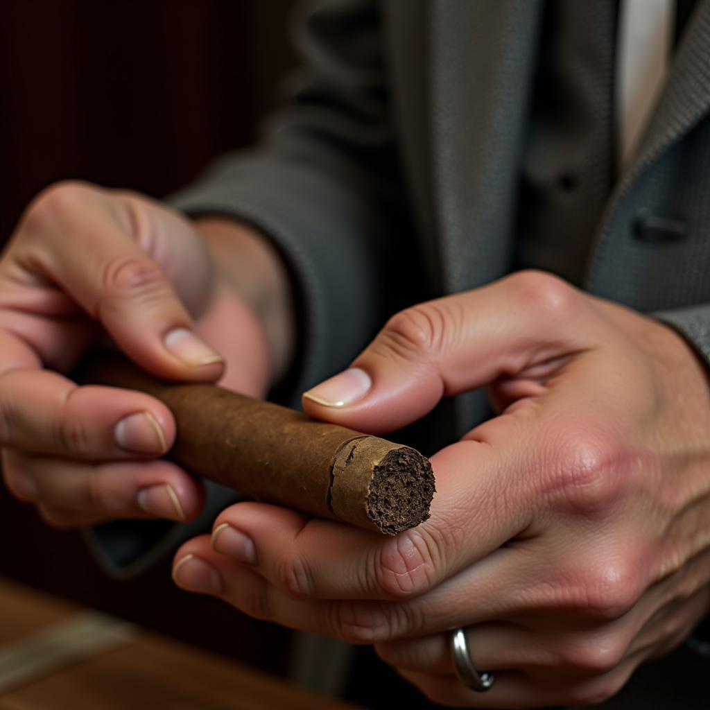 Cuban cigar rolling tradition