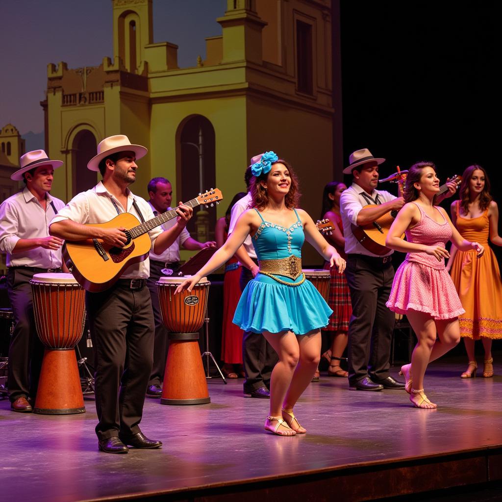 Cuban music and dance performance