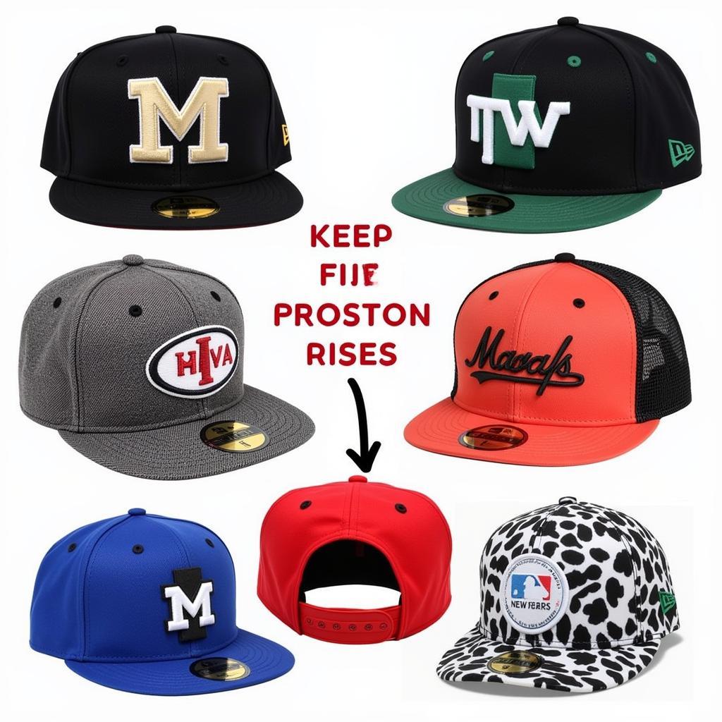 Examples of Custom-Designed New Era Hats