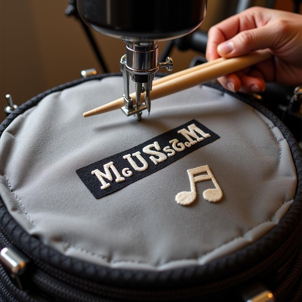 Custom Embroidery Options for Drumstick Bags