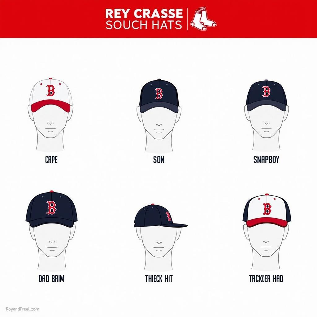 Different Styles of Custom Red Sox Hats