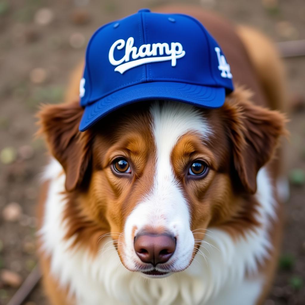 Customized Dog Dodgers Hat