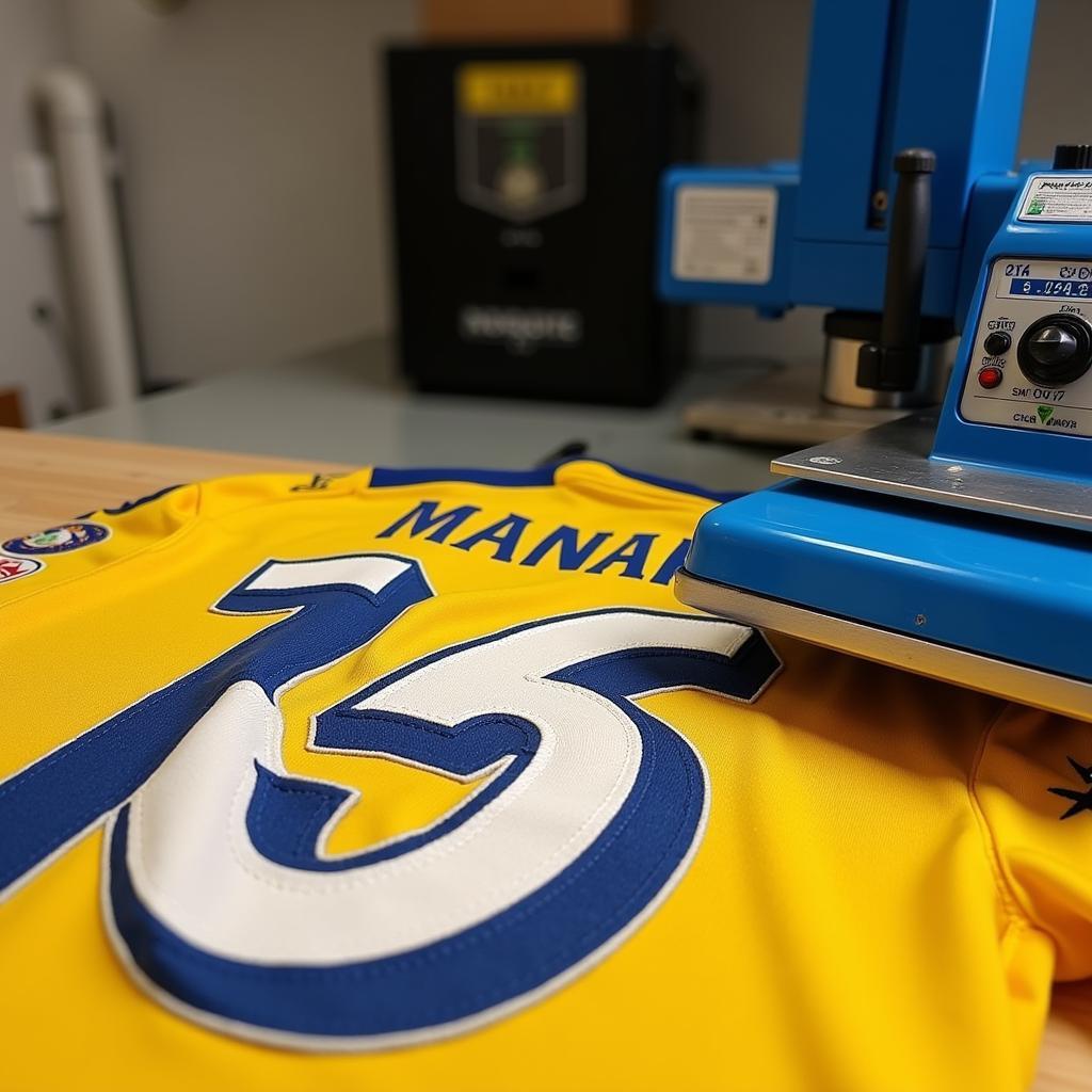 Customizing a Club America Jersey