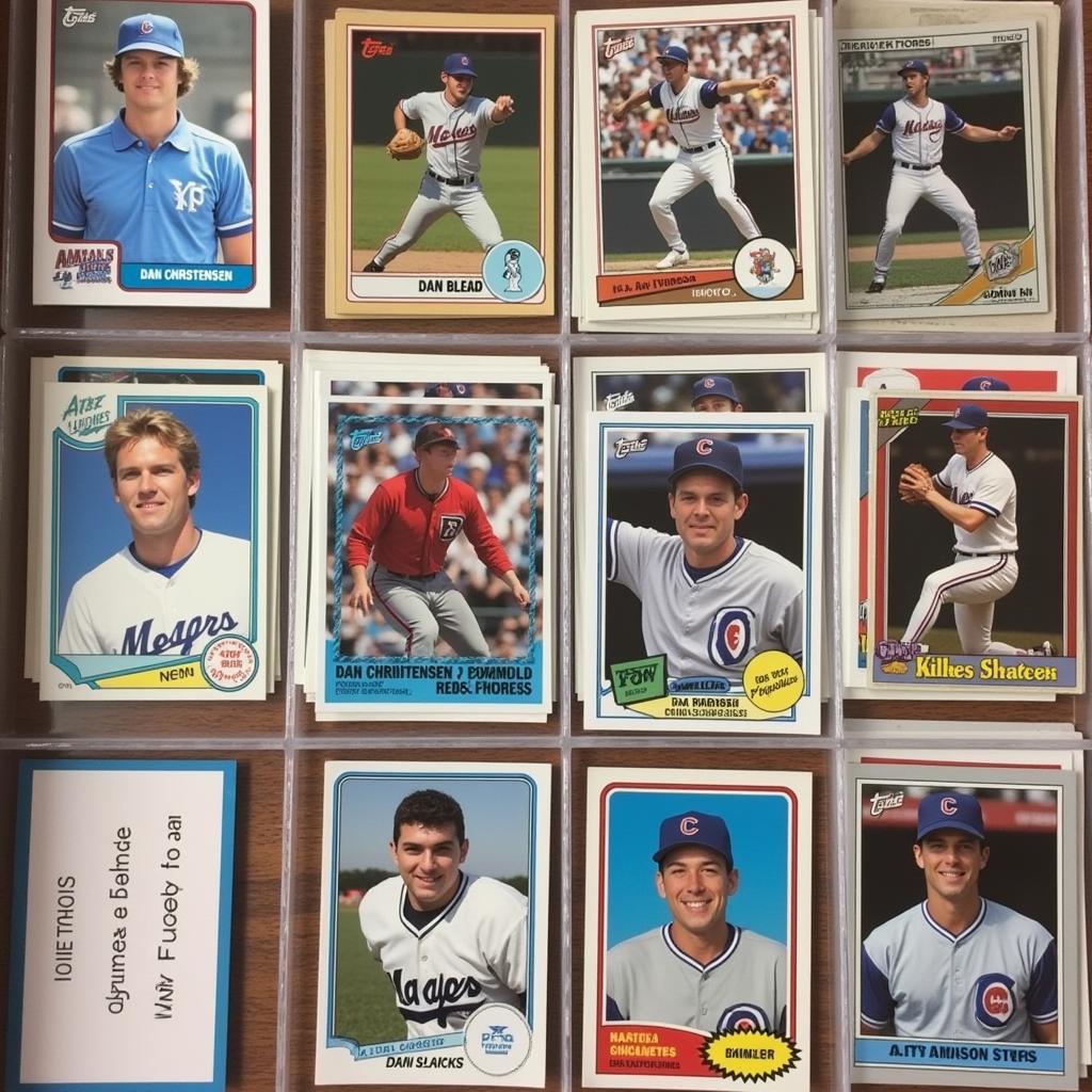 A Diverse Collection of Dan Christensen Cards