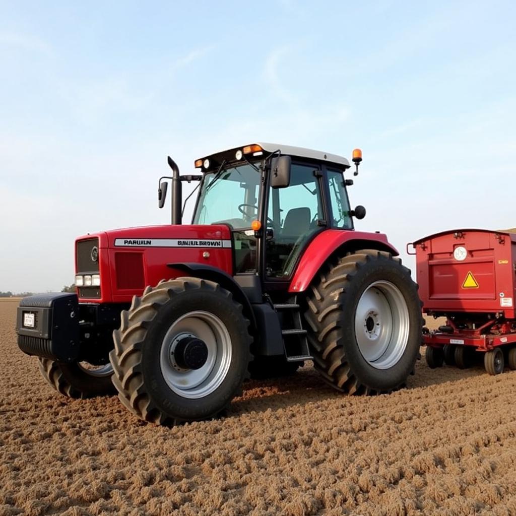 David Brown 990 Working in a Field