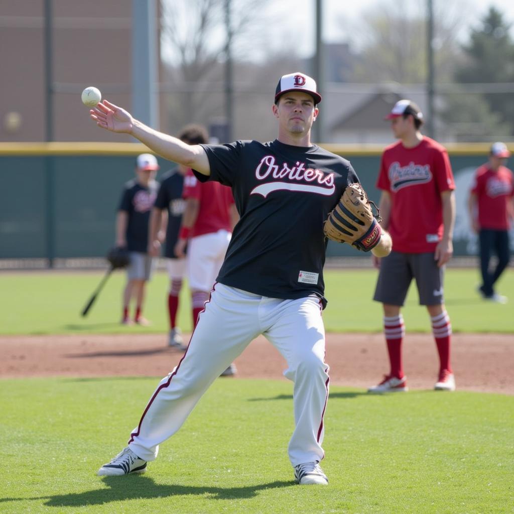 Dayton Christian Baseball Practice