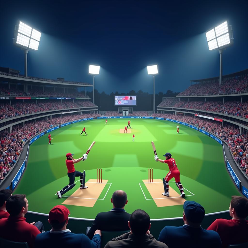 DCL Cricket 2023 Online Multiplayer Match