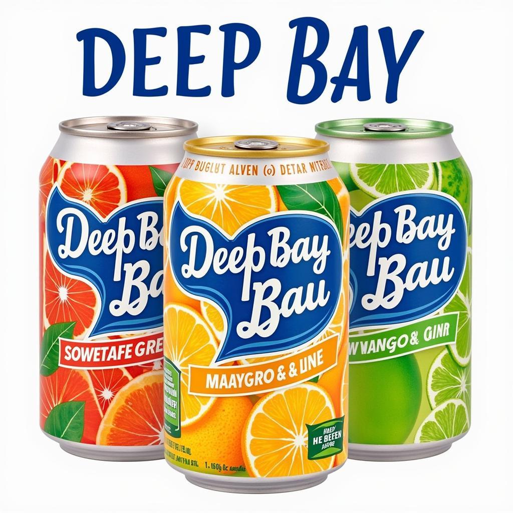 Assortment of Deep Bay Seltzer Flavors