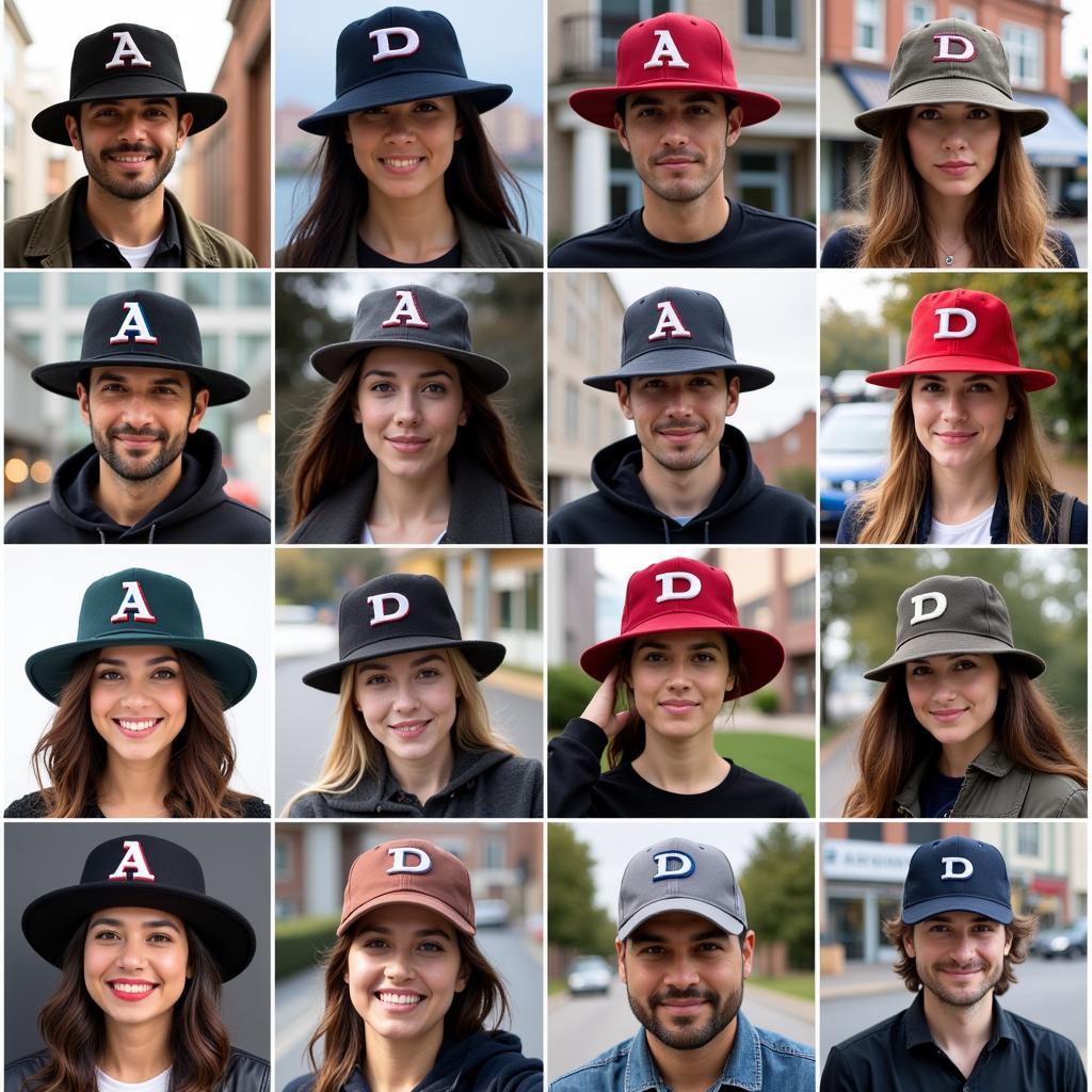 Detroit A-Frame Hats in Global Street Style 