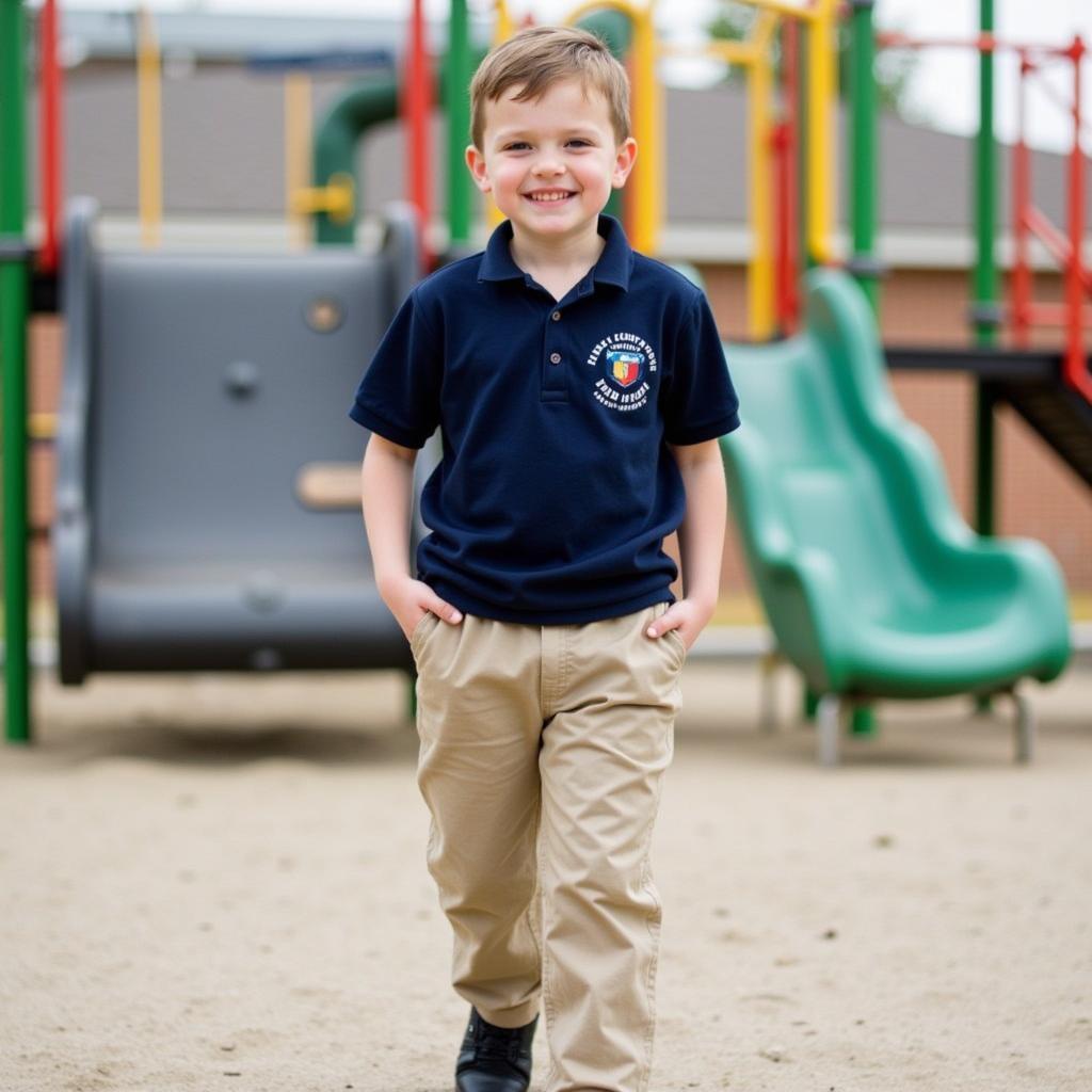 Detroit Country Day Lower School Uniform Example