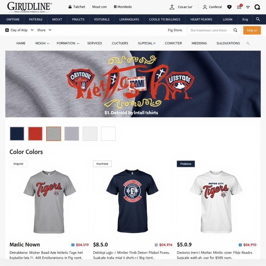 Shopping for Detroit Tigers Motor City T-Shirts Online