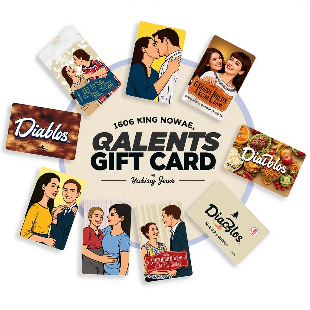 Diablos Gift Card Options