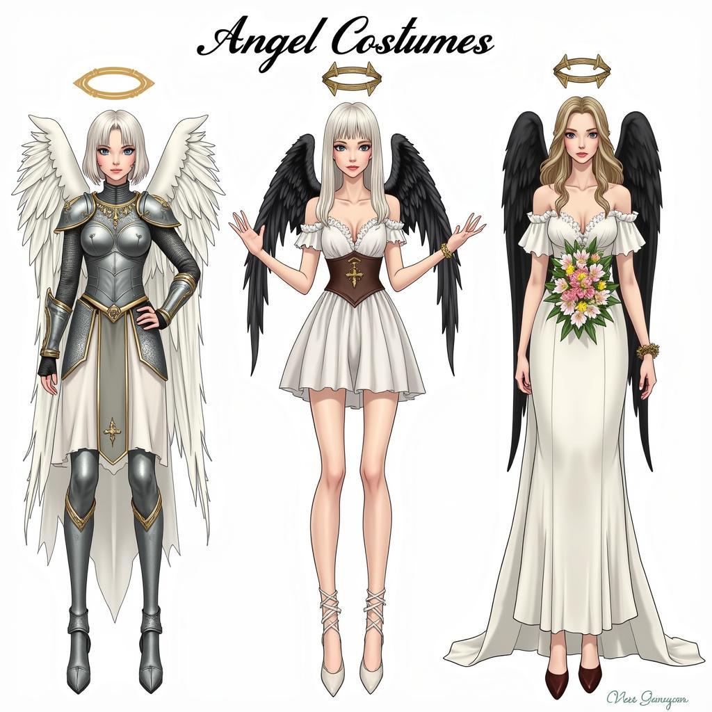 Different Angel Costume Ideas