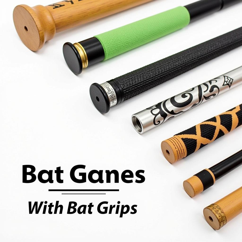 Baseball Bat Cane Grips