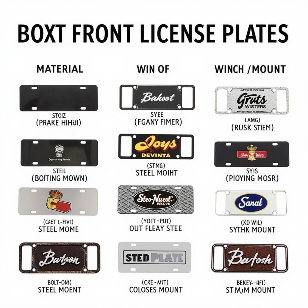 Beef Up Your Ride: Understanding the Beef Front License Plate