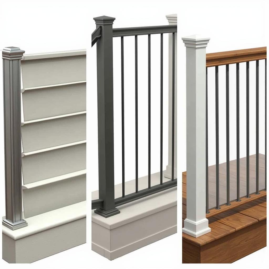 Various Cinch Deck Railing Styles