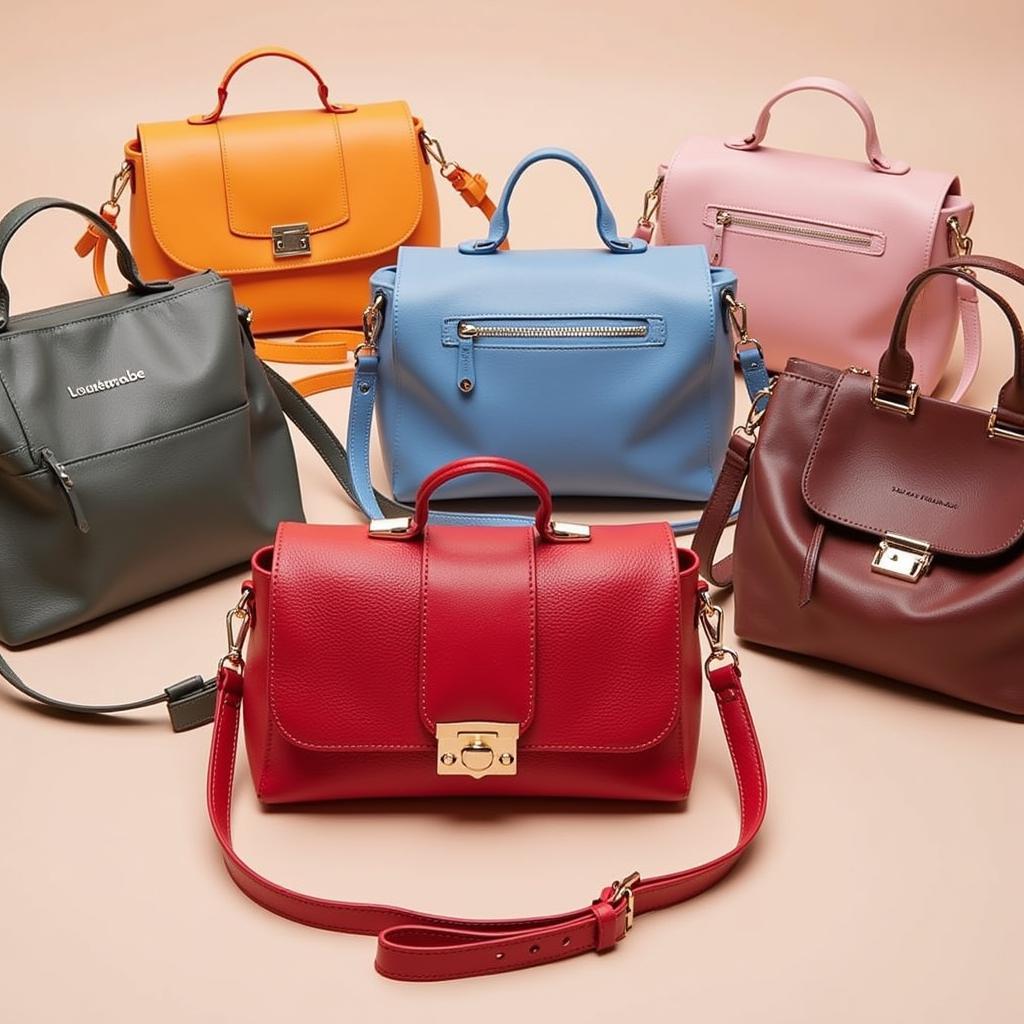 Array of Colorful Beside U Purses