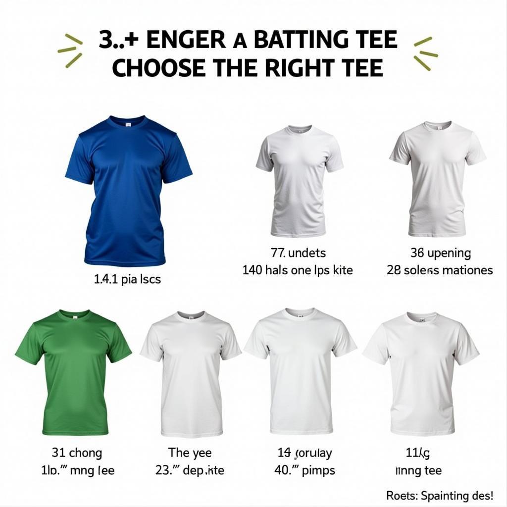 Various G Tee Batting Tees