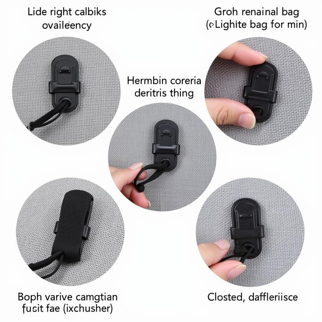 Variety of Slide Right Bag Closure Mechanisms