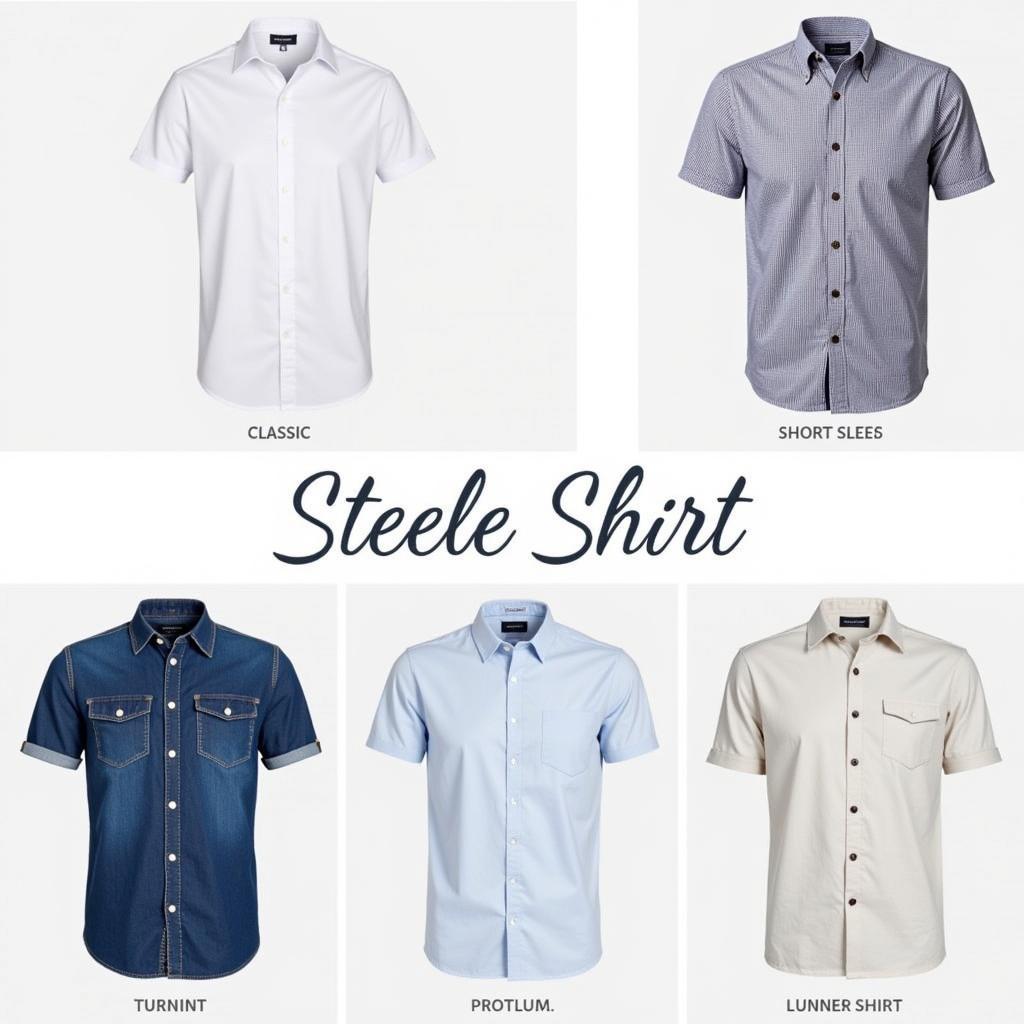 Different Styles of Steele Shirts for Men