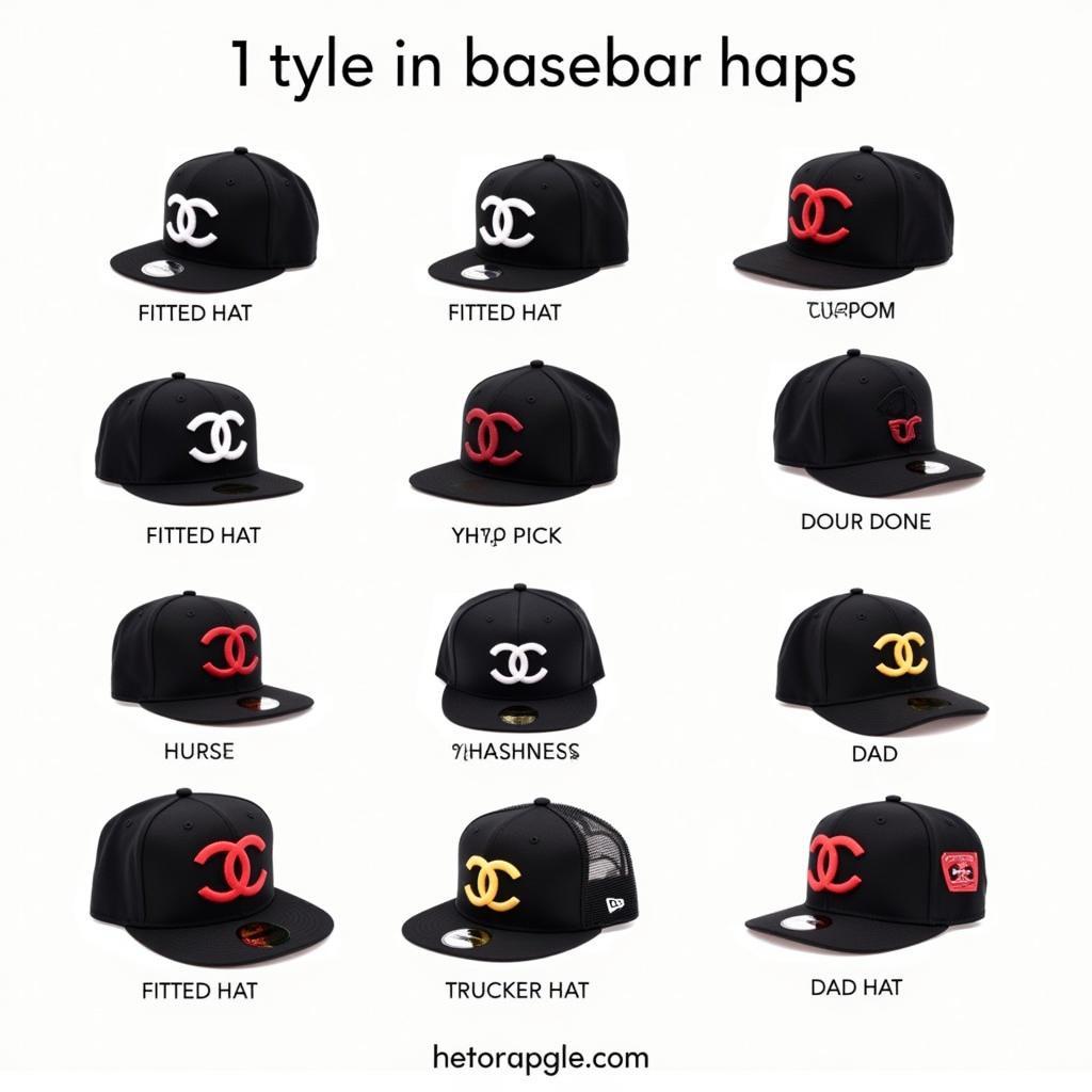 Different Styles of CC Baseball Hats