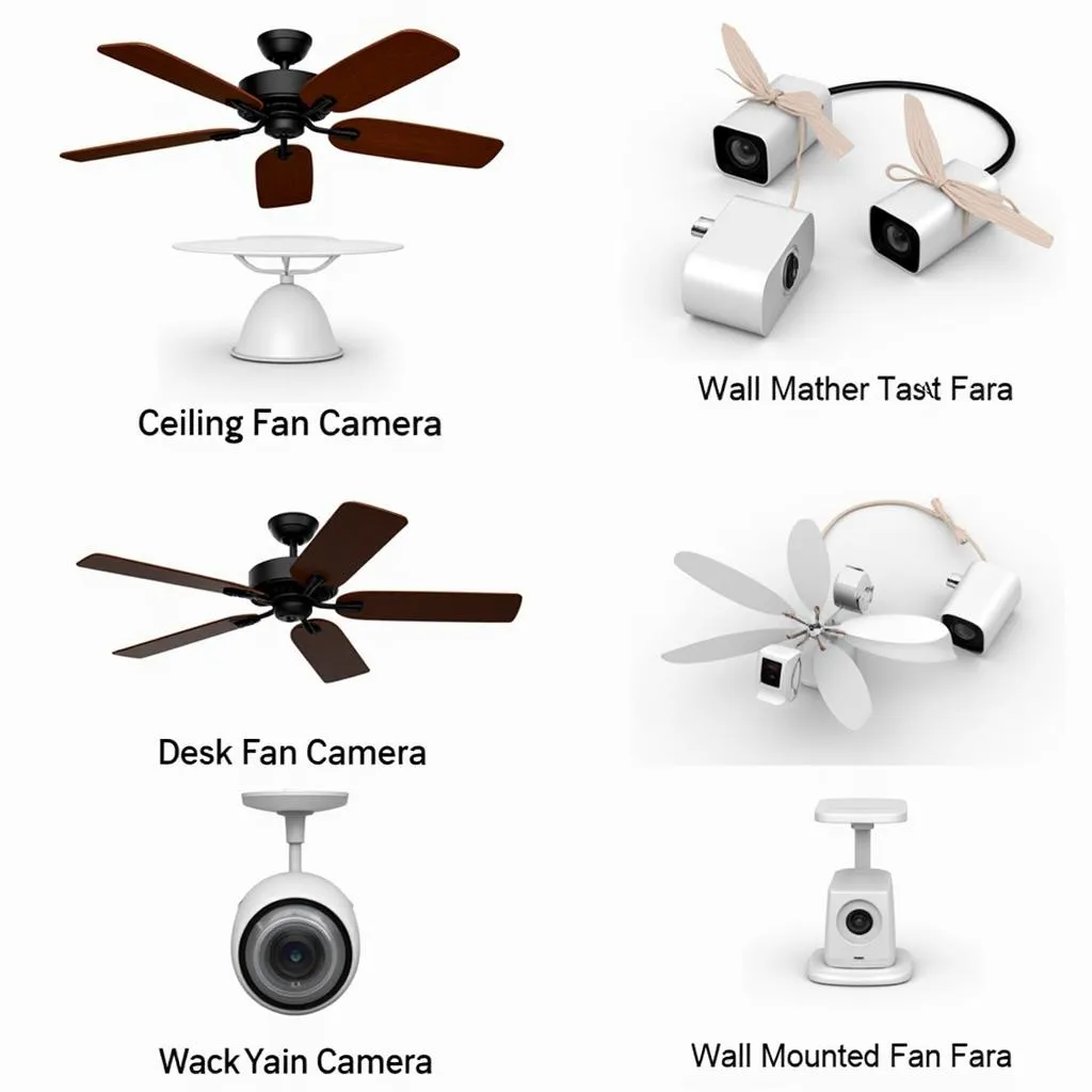 Different Types of Fan Spy Cameras