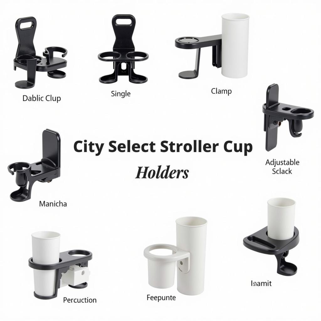 Different Types of City Select Stroller Cup Holders