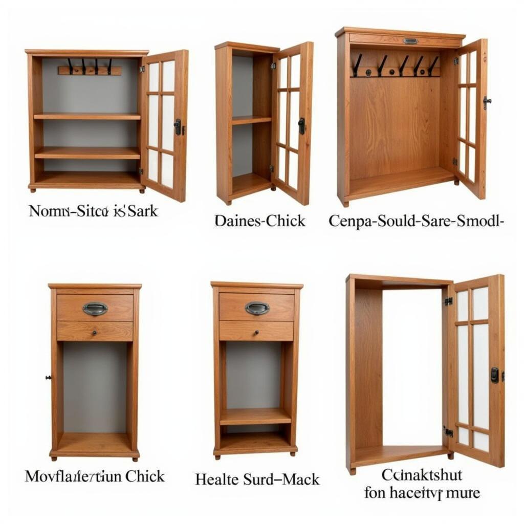 Different types of concealed gun coat racks available in the market