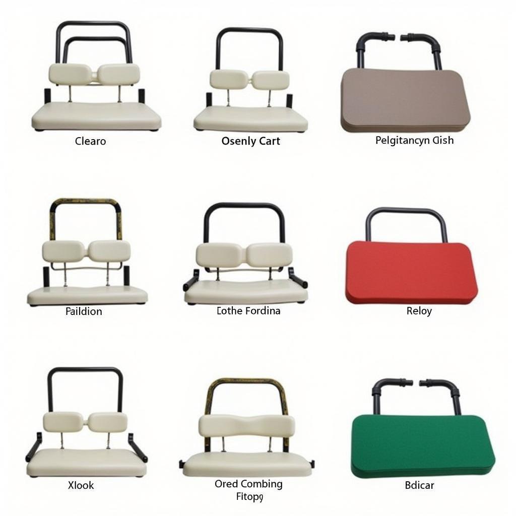 Different Types of Golf Cart Rear Seat Safety Bars