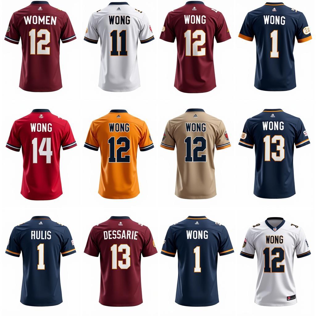 Various Isaiah Wong jersey options for fans