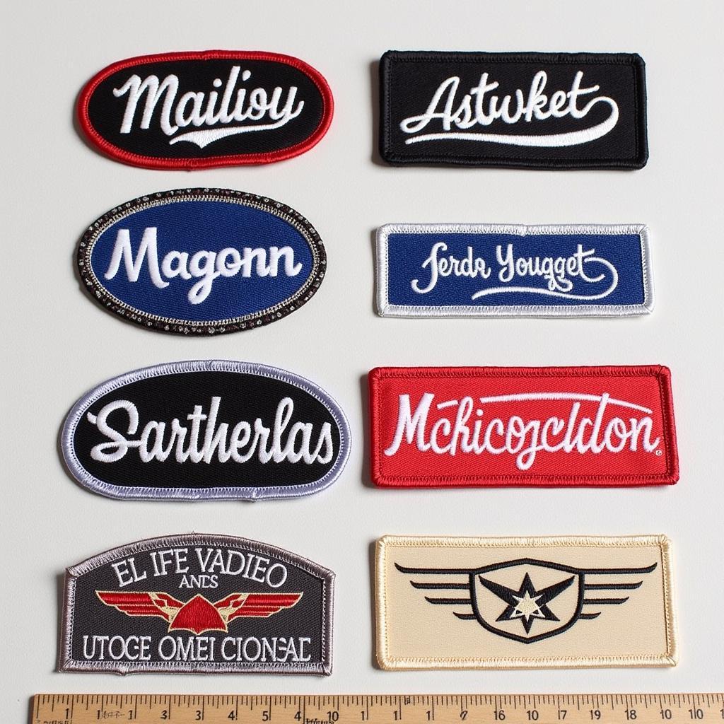 Different Types of Name Patches for Backpacks